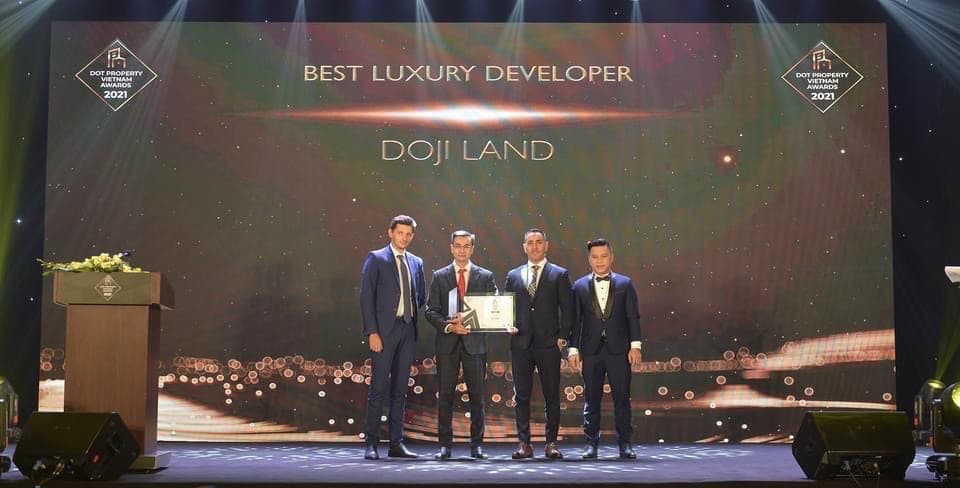 Dojiland giành cú ăn ba giải thưởng tại Dot Property Awards 2021